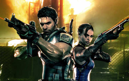 Jual Poster Chris Redfield Sheva Alomar Resident Evil Resident Evil 5 218614APC