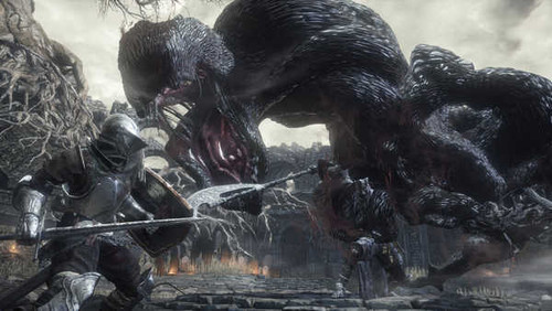 Jual Poster Creature Knight Dark Souls Dark Souls III 693006APC