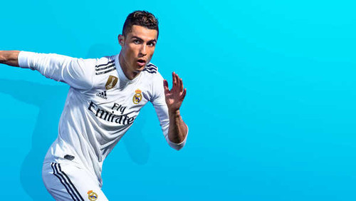 Jual Poster Cristiano Ronaldo Soccer Video Game FIFA 19 932702APC