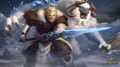 Jual Poster Cu Chulainn (Smite) Video Game Smite 1048070APC