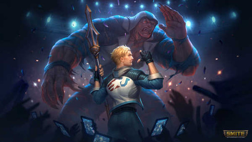 Jual Poster Cu Chulainn (Smite) Video Game Smite 1048132APC