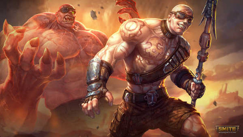 Jual Poster Cu Chulainn (Smite) Video Game Smite 1048594APC