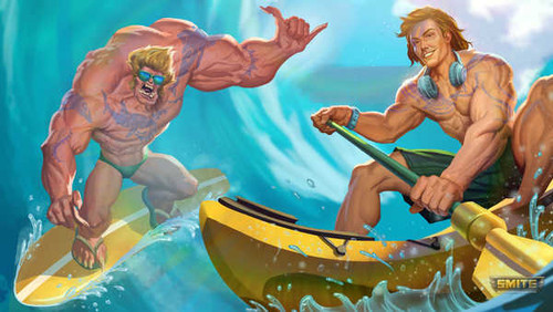 Jual Poster Cu Chulainn (Smite) Video Game Smite 1048602APC