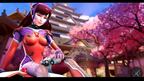 Jual Poster D.Va (Overwatch) Video Game Overwatch 822936APC