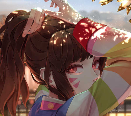 Jual Poster D.Va (Overwatch) Video Game Overwatch 957749APC