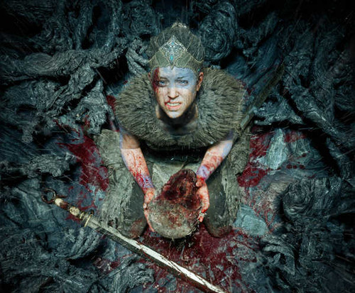 Jual Poster Dark Senua (Hellblade) Video Game Hellblade Senua's Sacrifice 841433APC