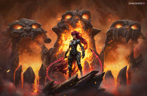 Jual Poster Darksiders Darksiders III 1078671APC Jual Poster Darksiders Darksiders III 1078671APC