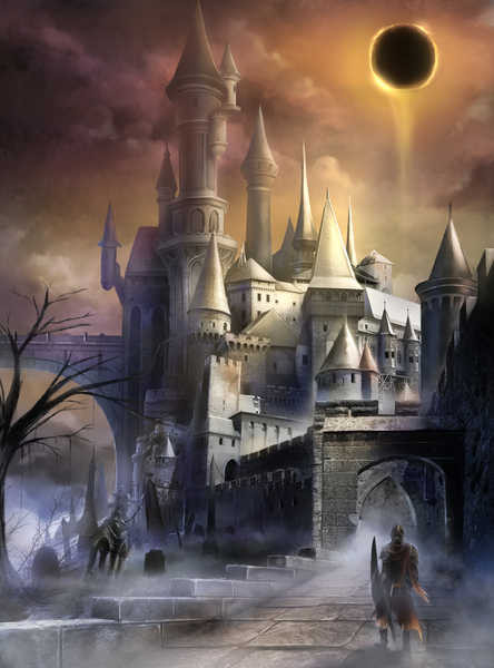 Jual Poster Dark Souls Castles Warriors 3 1ZM0370