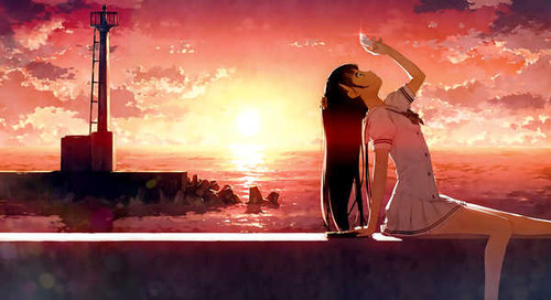 Poster Original (Anime) Sunset Anime Original APCA