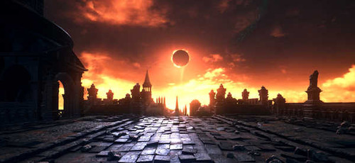 Jual Poster Dark Souls III Eclipse Dark Souls Dark Souls III 840479APC