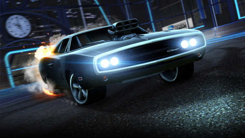 Jual Poster dodge charger fast furious rocket league 10361WPS