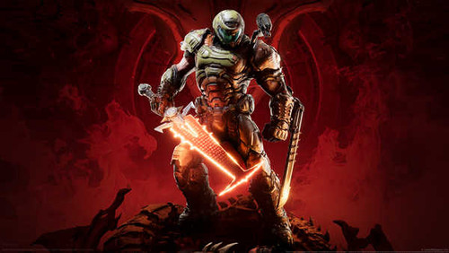 Jual Poster doom eternal fan art 01 GWP3720