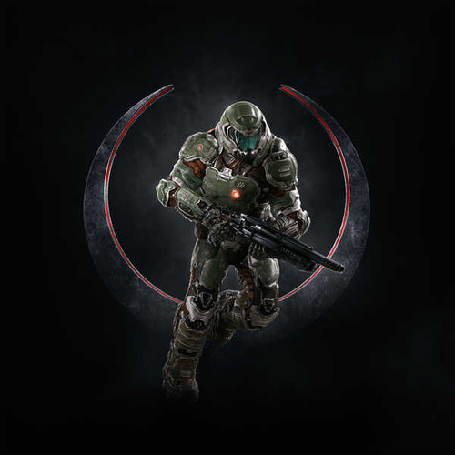 Jual Poster doomguy quake champions 9914WPS