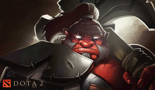 Jual Poster DOTA 2 Axe Warriors 1ZM0533