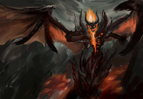 Jual Poster DotA 2 Shadow Fiend (DotA 2) Dota DotA 2 698751APC
