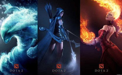 Jual Poster DotA 2 Video Game Other 113177APC