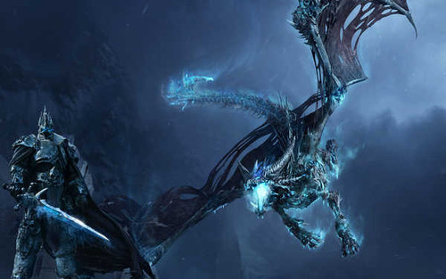 Jual Poster Dragon Warcraft World Of Warcraft Wrath Of The Lich King 986858APC