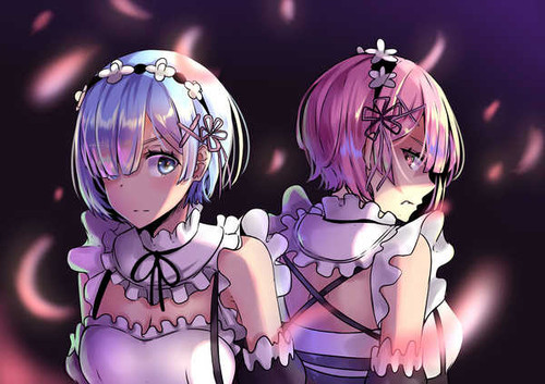 Poster Ram (ReZERO) Rem (ReZERO) Anime ReZERO Starting Life in Another World APC019