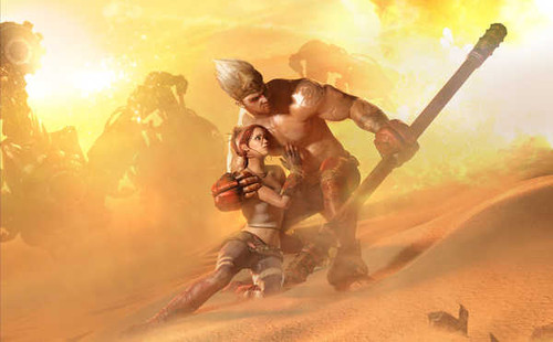 Jual Poster Enslaved Desert Odyssey 1ZM0608 Jual Poster Enslaved Desert Odyssey 1ZM0608