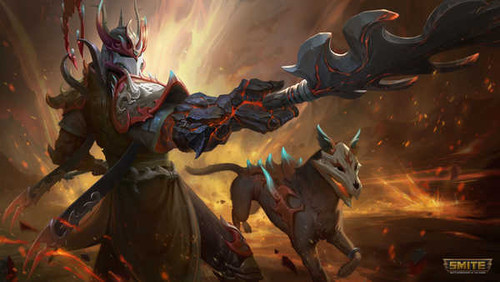 Jual Poster Erlang Shen (Smite) Video Game Smite 1037147APC