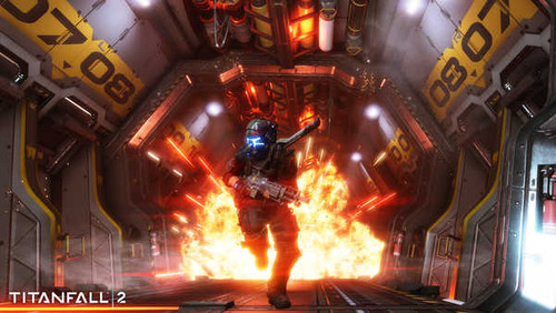 Jual Poster Explosion Sci Fi Titanfall 2 Titanfall Titanfall 2 709501APC