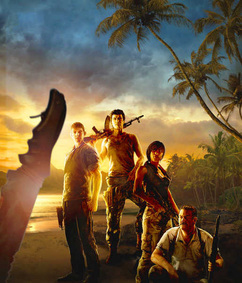 Jual Poster Far Cry 3 Men Assault rifle 1ZM0655