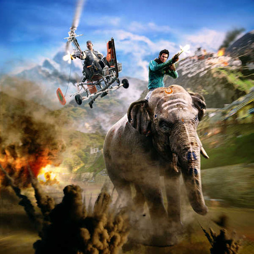 Jual Poster Far Cry 4 Elephants Ajay 1ZM0662