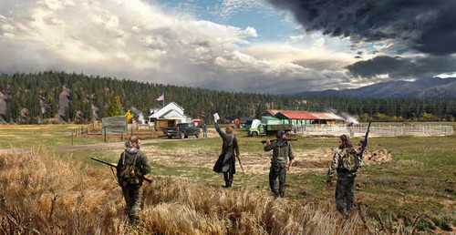 Jual Poster Far Cry 5 Fields Men 1ZM0676