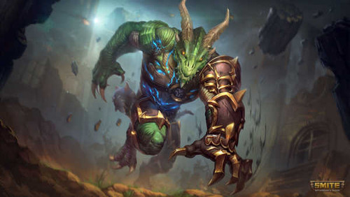 Jual Poster Fenrir (Smite) Video Game Smite 1048493APC