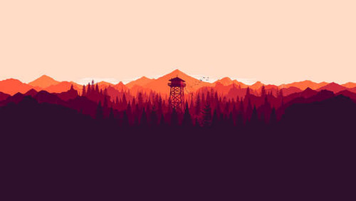 Jual Poster Firewatch Tower Video Game Firewatch 679478APC