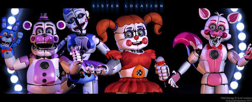 Jual Poster Five Nights at Freddy's Five Nights at Freddy's Sister Location 950760APC
