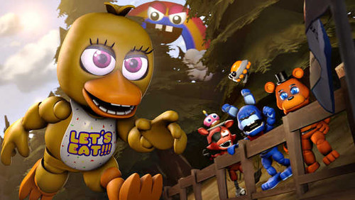 Jual Poster Five Nights at Freddy's FNaF World 953888APC