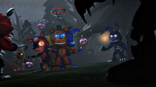 Jual Poster Five Nights at Freddy's FNaF World 953891APC