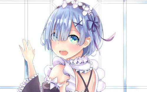 Poster Rem (ReZERO) Anime ReZERO Starting Life in Another World APC027A