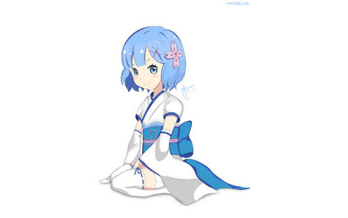 Poster Rem (ReZERO) Anime ReZERO Starting Life in Another World APC032A