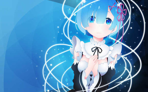 Poster Rem (ReZERO) Anime ReZERO Starting Life in Another World APC045A