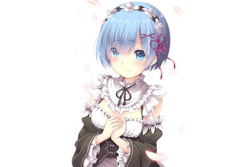 Poster Rem (ReZERO) Anime ReZERO Starting Life in Another World APC047A