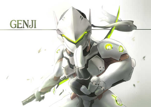 Jual Poster Genji (Overwatch) Video Game Overwatch 1002583APC
