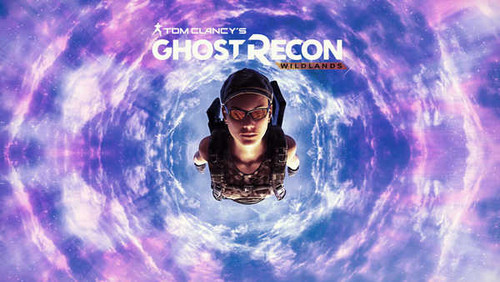 Jual Poster ghost recon wildlands skydiving 12236WPS