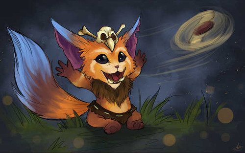 Jual Poster Gnar (League Of Legends) Video Game League Of Legends 587370APC