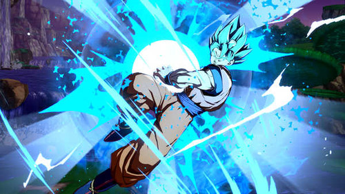 Jual Poster Goku Super Saiyan Blue Dragon Ball Dragon Ball FighterZ 933303APC