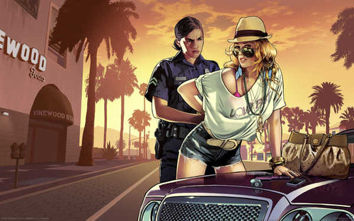 Jual Poster grand theft auto 5 02 GWP1261