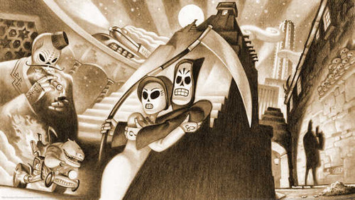 Jual Poster grim fandango remastered 01 GWP3846