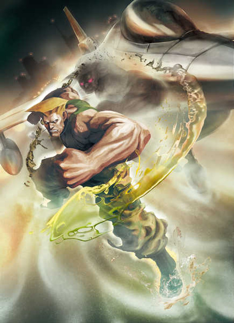 Jual Poster guile street fighter x tekken 4592WPS Jual Poster guile street fighter x tekken 4592WPS