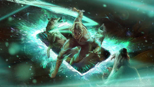 Jual Poster gwent the witcher card game 02 GWP3855