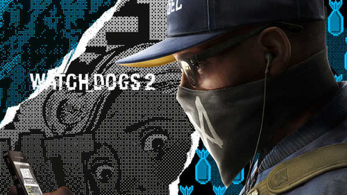 Jual Poster hacker marcus watch dogs 2 1158WPS