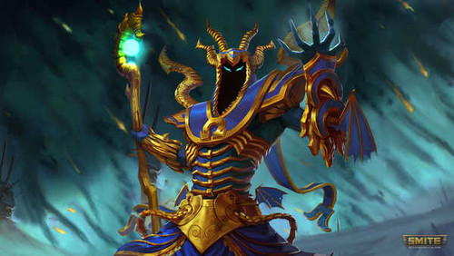 Jual Poster Hades (Smite) Video Game Smite 1048523APC