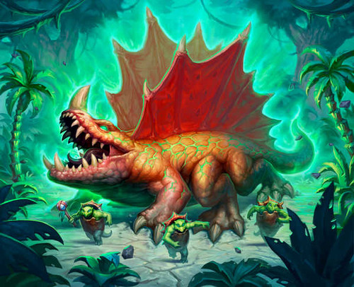 Jual Poster Hearthstone Heroes of Warcraft Dinosaurs Massive 1ZM0893