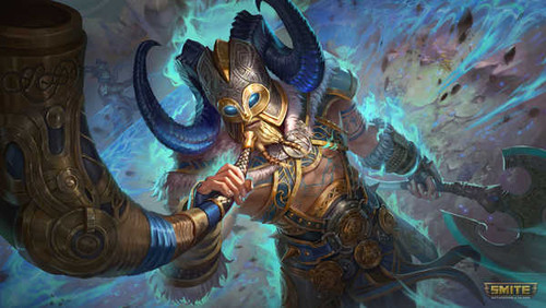 Jual Poster Heimdallr (Smite) Video Game Smite 1053798APC