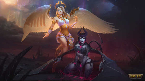Jual Poster Hel (Smite) Video Game Smite 1048151APC